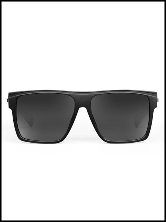 Retro Polarized Sunglasses Flat Top Square UV400 Driving Fishing Hiking